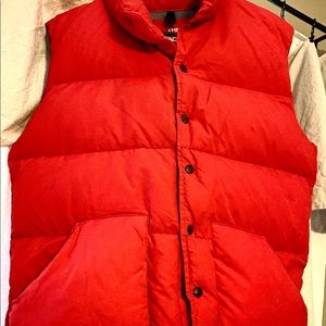 North Face men’s down sleeveless vest